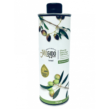 Оливковое масло Megido первого холодного отжима (750 мл)