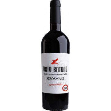Вино Dato Batono Пиросмани белое полусладкое 0.75л 11-12% (PLK4860013086660)