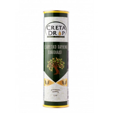 Оливковое Масло Extra Virgin Greta Drop в жестяной банке (1 л)