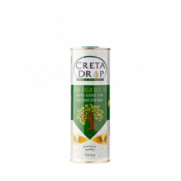 Оливковое Масло Extra Virgin Greta Drop в жестяной банке (500 мл)