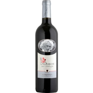 Вино Vins Pierre Richard, Le Demon De l'Eveque Rouge, Corbiéres AOC, 13.5%, красное сухое, 0.75л (PRV3569046161511)