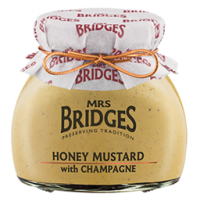 Горчица медовая с шампанским 200г, Mrs Bridges (Шотландия)
