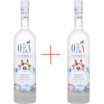 Набор Водка "Ora Vodka" 0.7л 40% + "Ora Vodka" 0.7л 40%