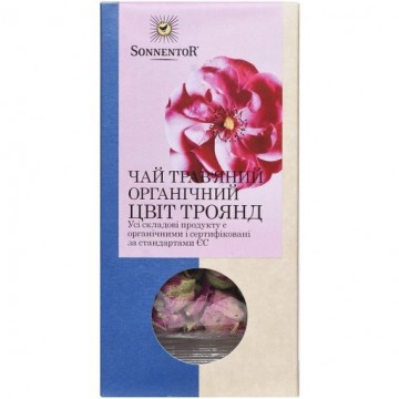 Чай травяной органический Sonnentor, Цвет роз, 30 г
