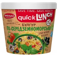 Quick Lunch Жменька Булгур...