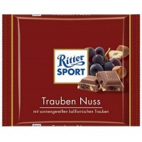 Шоколад Ritter Sport Trauben Nuss, 100 г