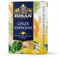 Чай Bisan Ginger Lemongrass 80 г...