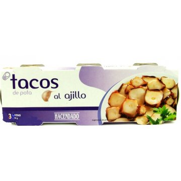 Морепродукты - Tacos al ajillo, 80г