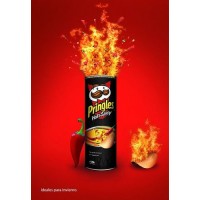 Чипсы Pringles Hot & Spicy, 165 г