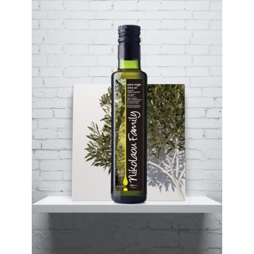 Премиальное греческое оливковое масло Extra Virgin Nikolaou Family (500 мл)