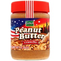 Арахисовая паста Gina Peanut Butter Crunchy (350 г)