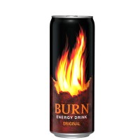 Безалкогольные напитки - Энергетический напиток Burn Original, 0.25 л