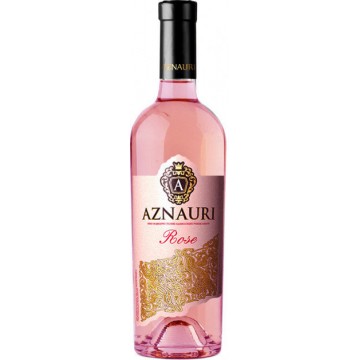Вино Aznauri розовое полусладкое 0.75л 9-13% (PLK4820189290896)