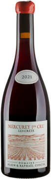 Вино Domaine Alain та Raphael Corcia Mercurey 1er Cru Les Cret 2021 червоне сухе 0.75 л (BWT0109) 1235101 фото
