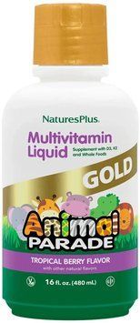 Nature's Plus Children's Gold Multivitamin Liquid - 480 ml Tropical Berry 1462765 фото