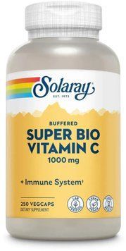 Solaray Super Bio Vitamin C 1000mg - 250 Veg Capsules 1452608 фото