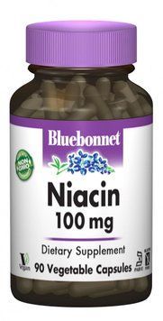 Bluebonnet Nutrition Niacin 100 mg 90 caps 490511 фото