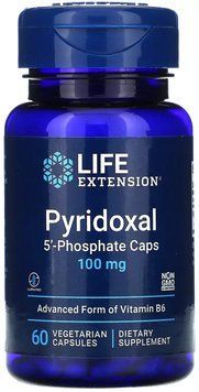 Life Extension Pyridoxal 5'-Phosphate 100 mg 60 Veggie Caps 535112 фото