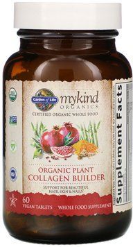 Garden of Life MyKind Organics Collagen Builder Органический коллаген 60 веганских таблеток 897016 фото