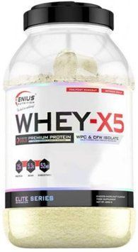 Протеин Genius Nutrition Whey-X5 900 g / 27 servings / Сhoco-Hazelnut 999037 фото