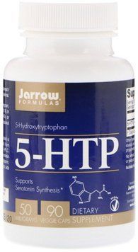 Jarrow Formulas 5-HTP, 50 mg, 90 Vegetarian Capsules (JRW15044) 685637 фото