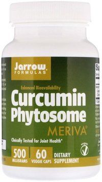 Jarrow Formulas Curcumin Phytosome 500 mg 60 Veggie Caps Куркумин 534497 фото