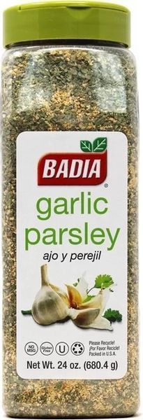 Приправа Badia часник та петрушка 680.4 г (033844007287) 1107378 фото
