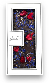 Шоколад черный Laviva Chocolate без сахара Dark chocolate without sugar "Cornflower" 73% Василёк 70 г (UA-0053) 1381078 фото