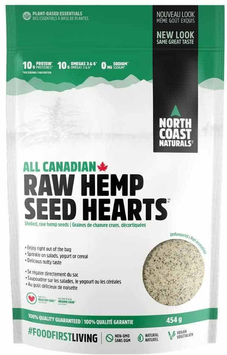 North Coast Naturals Hemp Seed Hearts Семена конопли 454 г 942329 фото