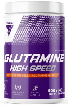 Амінокислота для спорту Trec Nutrition Glutamine High Speed 400 g / 40 servings / апельсин-грейпфрут 1027047 фото