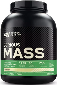 Гейнер Optimum Nutrition (EU) Serious Mass 2730 g / 8 servings / vanilla 1386903 фото