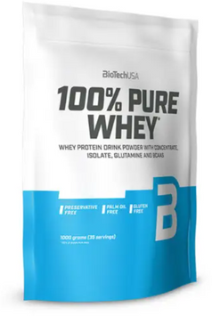 Протеин BioTechUSA 100% Pure Whey 1000 g / 35 servings / Apple Pie 1183026 фото