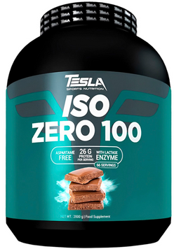 Протеїн Tesla Nutrition Iso Zero 100 2000g / 66 servings / Chocolate 1117197 фото