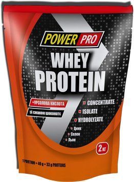 Power Pro Whey Protein 2000 g/50 servings/шоколад + орех 384453 фото