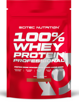 Протеин Scitec Nutrition 100% Whey Protein Professional 500 g / 16 servings / white chocolate 1161157 фото