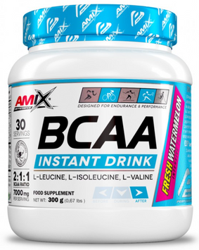 Амінокислота для спорту Amix Performance Amix BCAA Instant Drink 300 g / 30 servings / Watermelon 1028546 фото