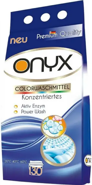 Пральний порошок Onyx Color для прання кольорових речей 8.45 кг на 140 циклів прання п/е (4260145998969) 1198664 фото