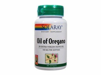 Solaray Oil of Oregano 150 mg 60 Softgels Масло орегано 551735 фото