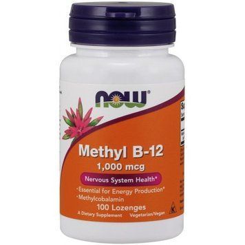 Now Foods Methyl B-12 1,000 mcg Lozenges 100 tabs 416691 фото