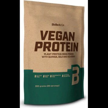 Протеїн BioTechUSA Vegan Protein 500 g / 20 servings / Banana 689748 фото