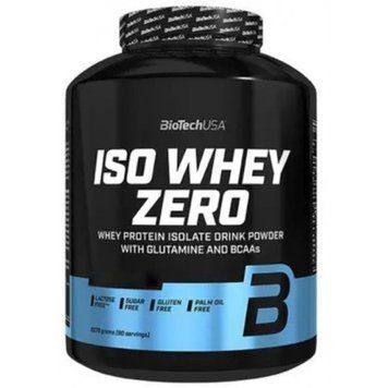 BioTechUSA Iso Whey Zero 2270 g /75 servings/ Black biscuit 989674 фото