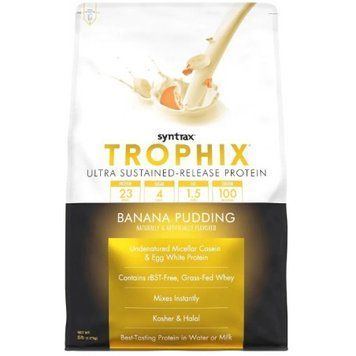 Syntrax Trophix 2270 g / 65 servings / Banana Pudding 1330547 фото