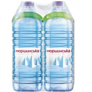 Вода Моршинська мінеральна природна столова негазована 2х3 л (DS48200170009632) 1090712 фото