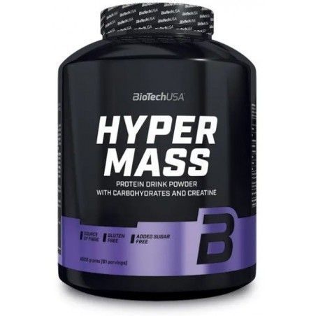 BioTechUSA Hyper Mass 4000 g / 61 servings/Salted Caramel 989643 фото