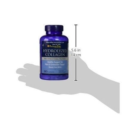 Puritan's Pride Hydrolyzed Collagen 1000 mg 180 caps 442742 фото