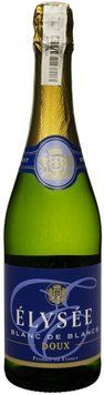 Вино ігристе Elysee Blanc De Blancs Doux солодке біле 0.75 л (FSH_3438931023169) 1395670 фото