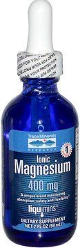 Trace Minerals Research Ionic Magnesium, 400 mg, 2 fl oz (59 ml) (TMR-00017) 682222 фото