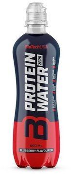 Протеин BioTechUSA Protein Water Zero 500 ml Blueberry 689730 фото