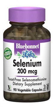 Bluebonnet Nutrition Selenium 200 mcg 90 caps 490520 фото