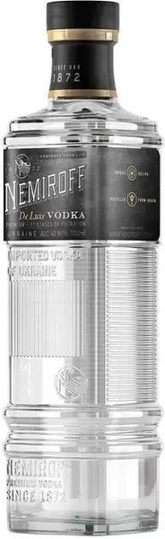 Горілка Nemiroff De Luxe 1 л 40% (NMF4820181424947) 1146787 фото